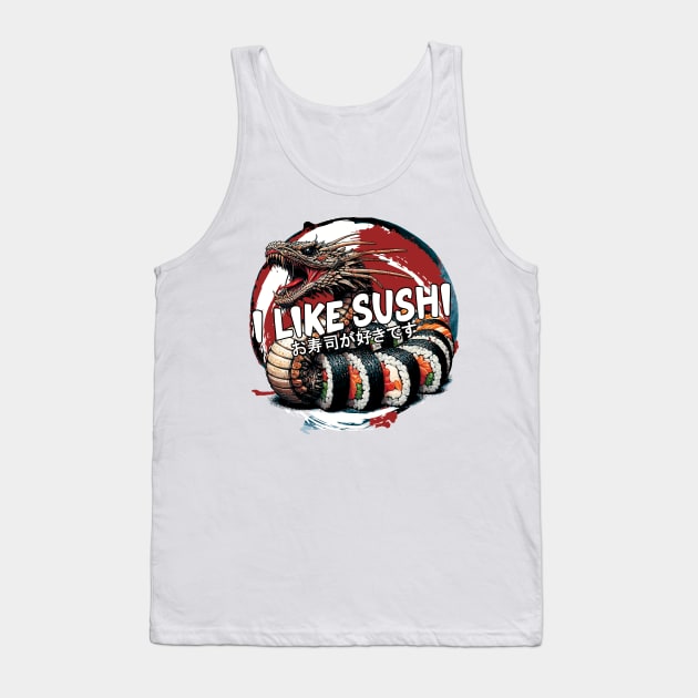 I Like Sushi Tank Top by aswIDN